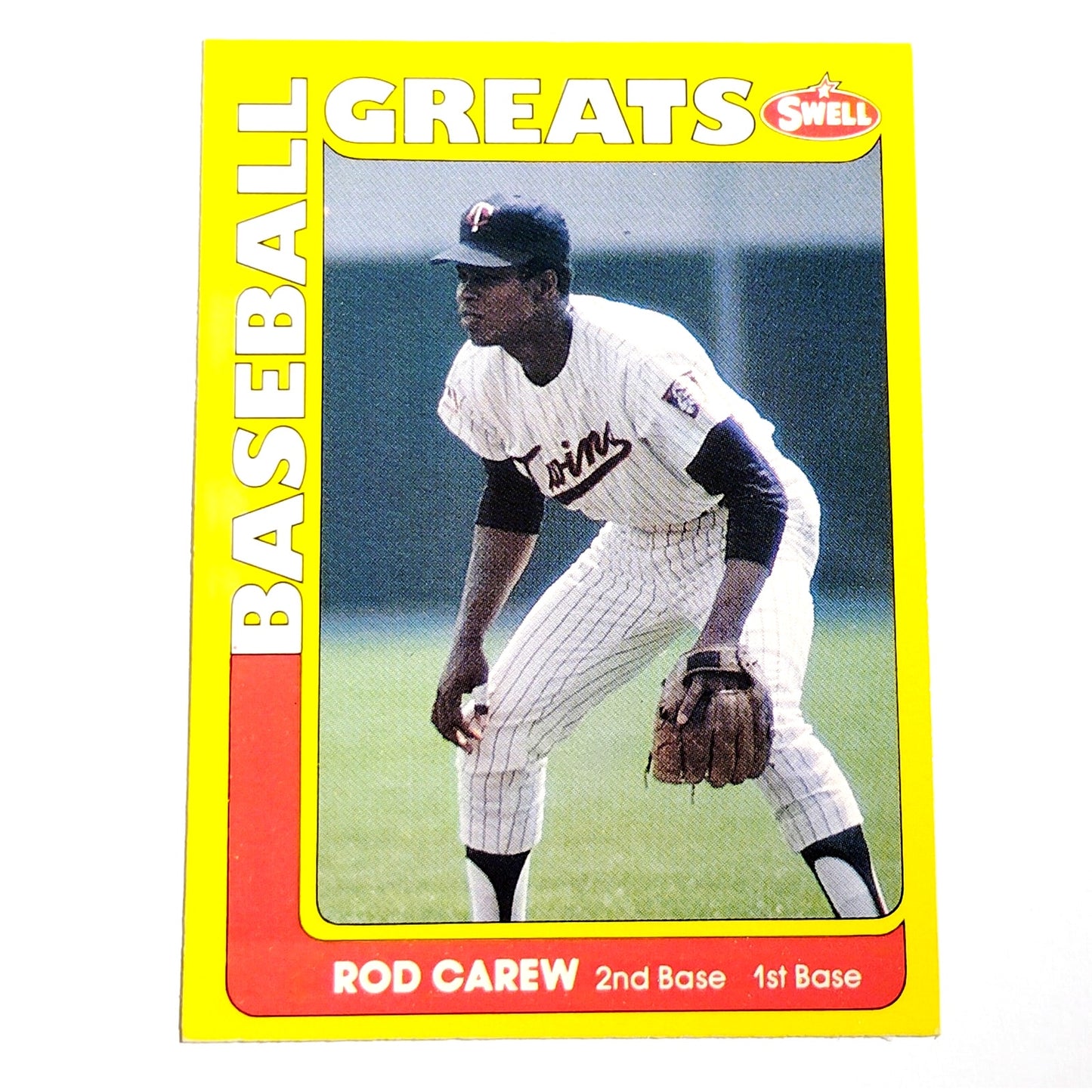 1991 Swell Baseball Greats Rod Carew #103 Minnesota Twins 2B 1B Baseball NM