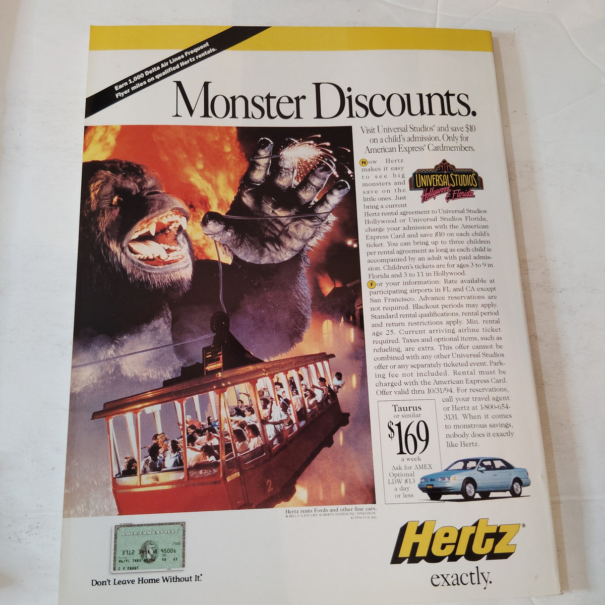 Delta SKY Magazine September 1994 - Rugby, French Riviera, Fred Hart Sculpture