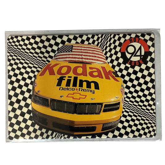 Sterling Marlin #4 Embossed Hot Look 94 NASCAR Kodak #109, 1994 Action Packed NM