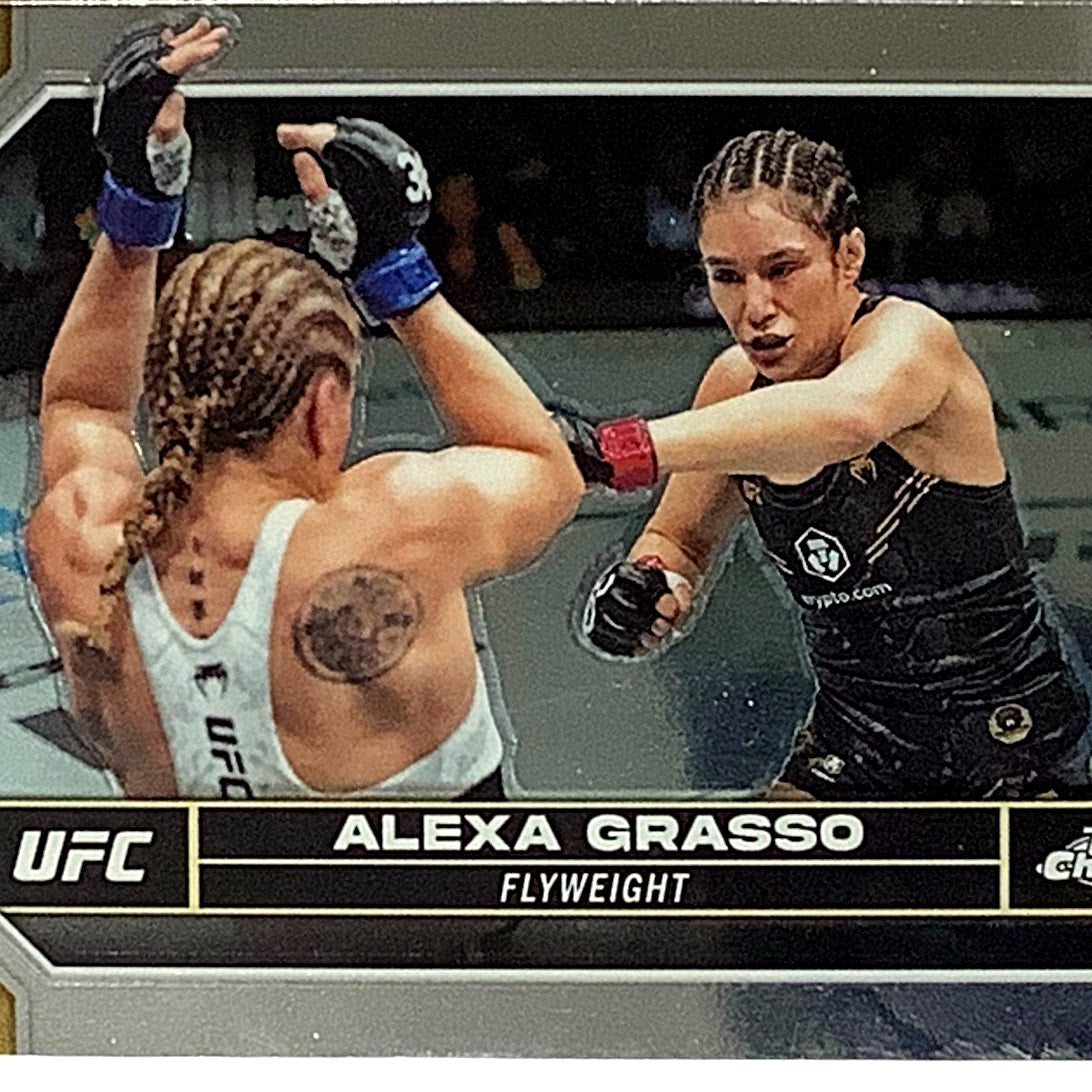 Alexa Grasso, Flyweight, UFC Card 6, 2024 Topps Chrome UFC, NM+