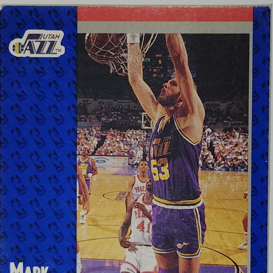 1991 Fleer Mark Eaton #198 – Utah Jazz – Center – NBA Card EX/NM