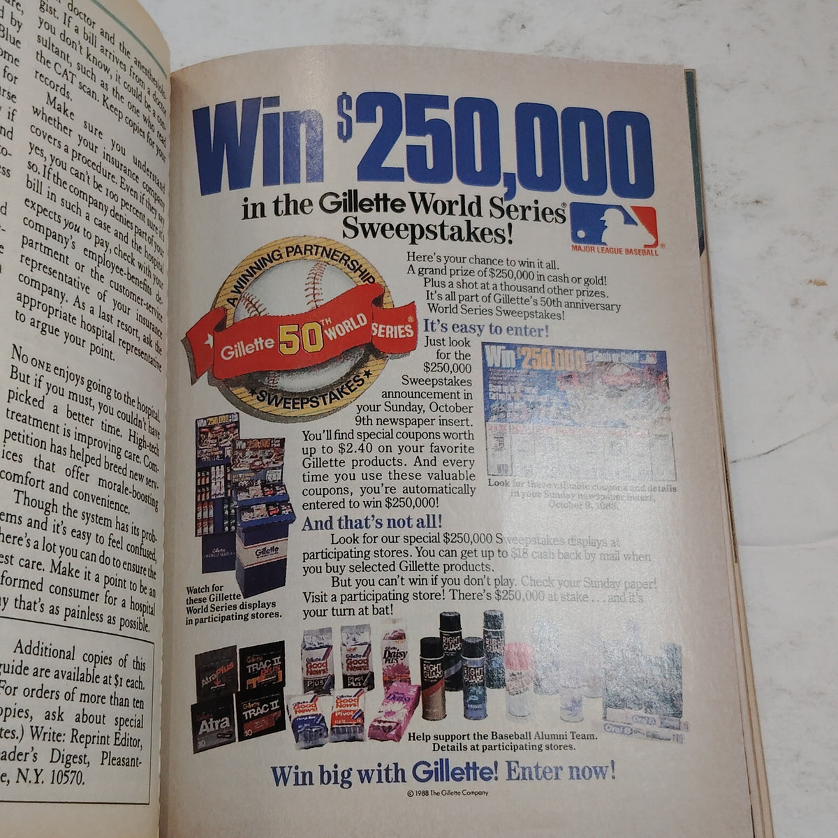 Reader's Digest October 1988 Magazine - Candidates Debate Election Issue