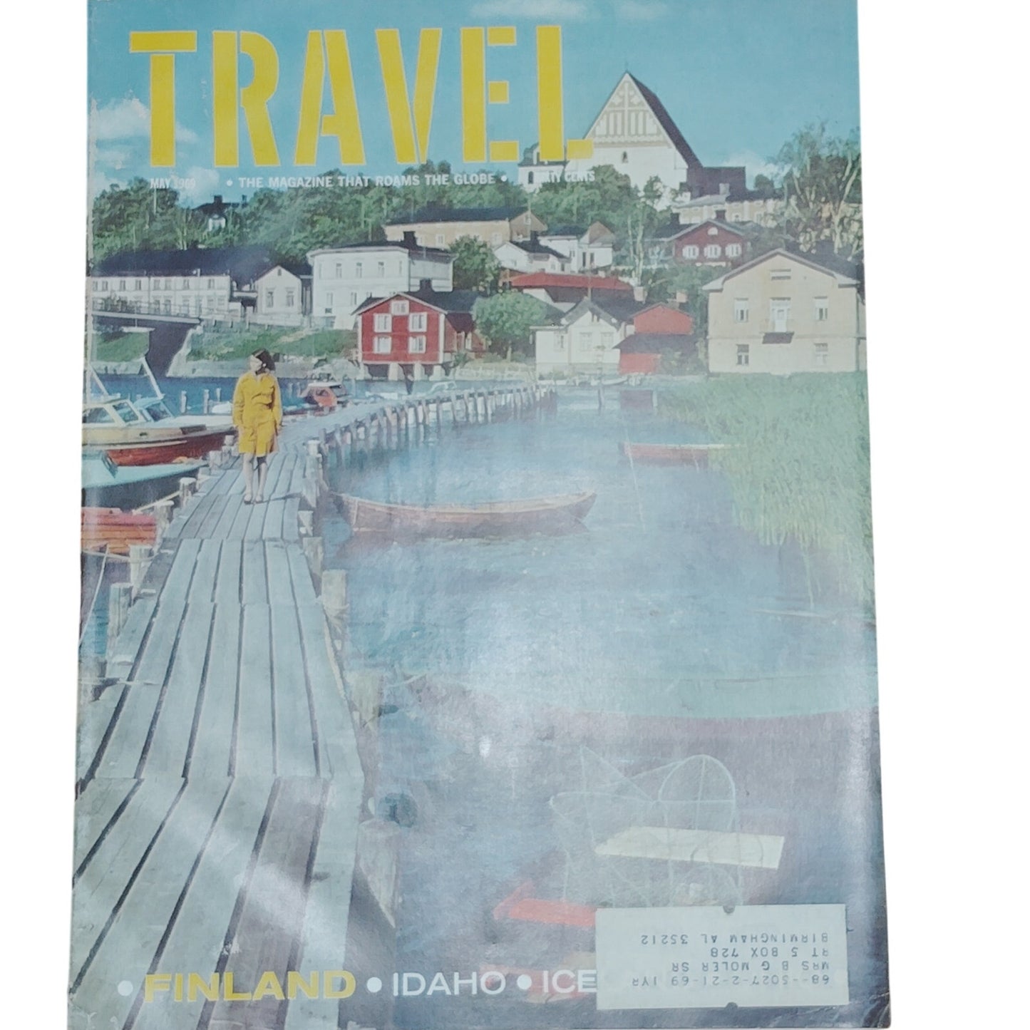 Vintage Travel Magazine May 1969 - Globe-Roaming Articles & Classic Ads