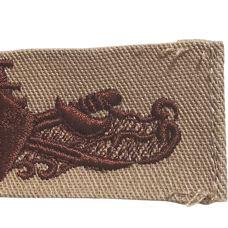 U.S. Navy Surface Warfare Officer (SWO) Subdued Embroidered Patch 3.25" x 1.25"