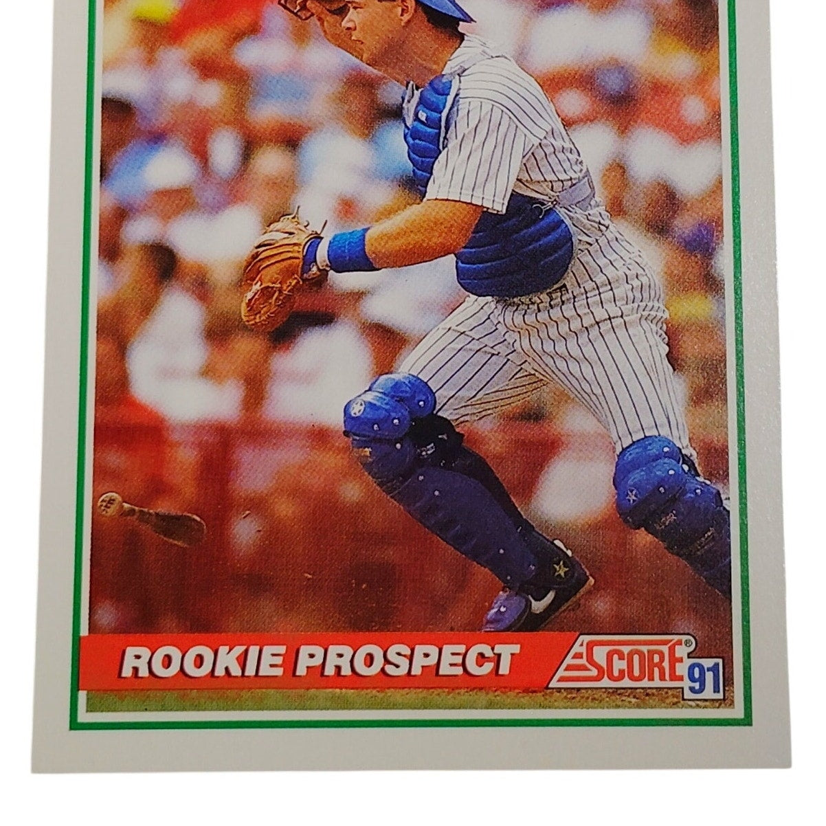 1991 Score Tim McIntosh #347 Milwaukee Brewers Catcher Rookie Prospect Card NM