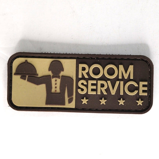 Room Service Novelty Patch MSM Desert PVC 3" × 1‑1/8" Hook Back