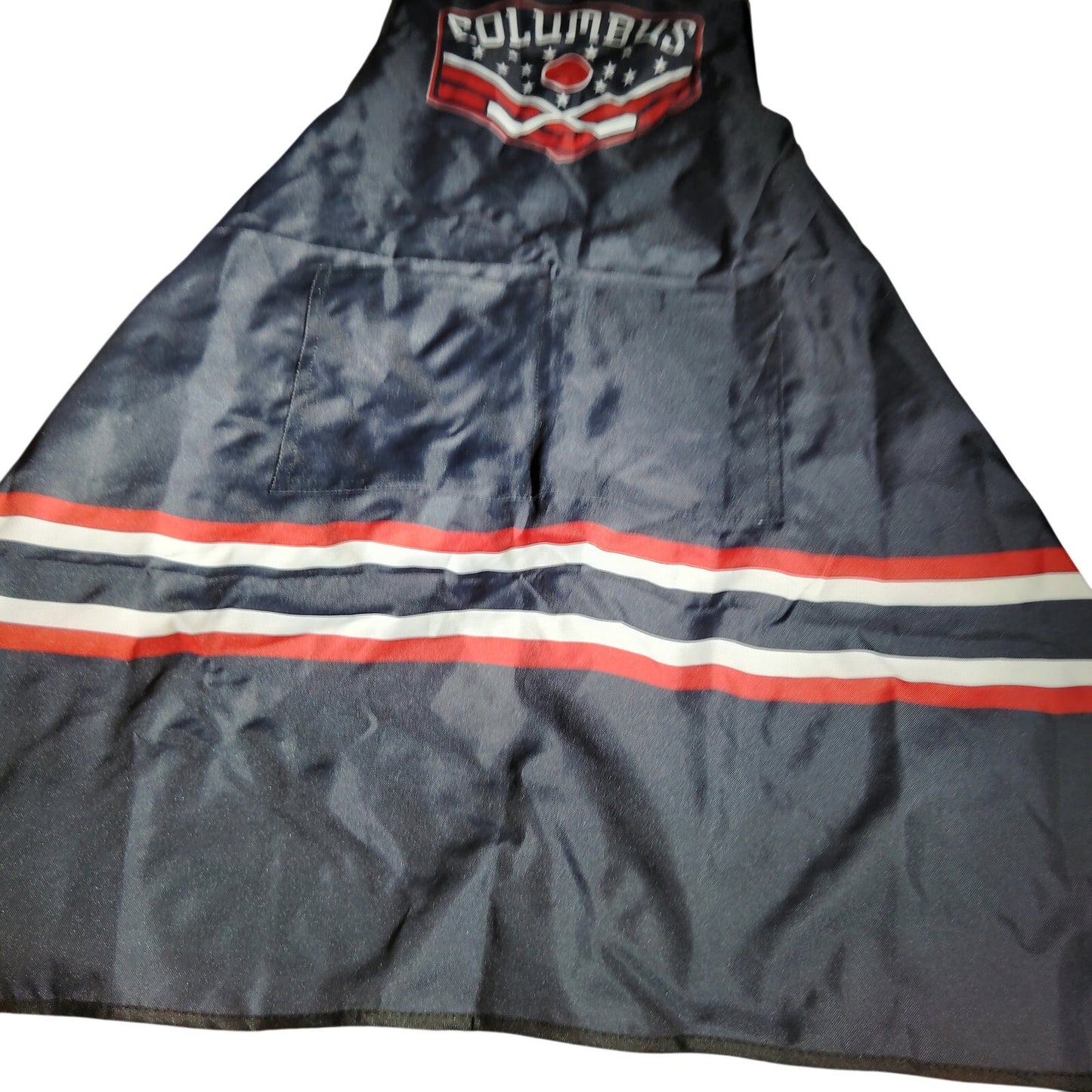Columbus Blue Jackets NHL BBQ Kitchen Apron Adjustable Pockets Grilling Fan Gear