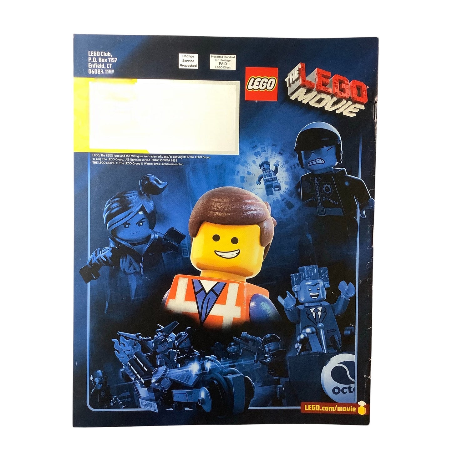 5 x Back Issues Lego Club Magazines, 5  issues from 2013-2015 Pictured