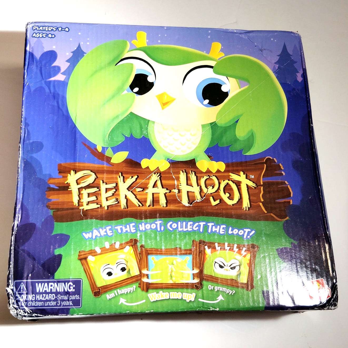 Peek-A-Hoot, Hoot - Owl Board Game for Kids, Ages 4+, Race to Collect Your Loot