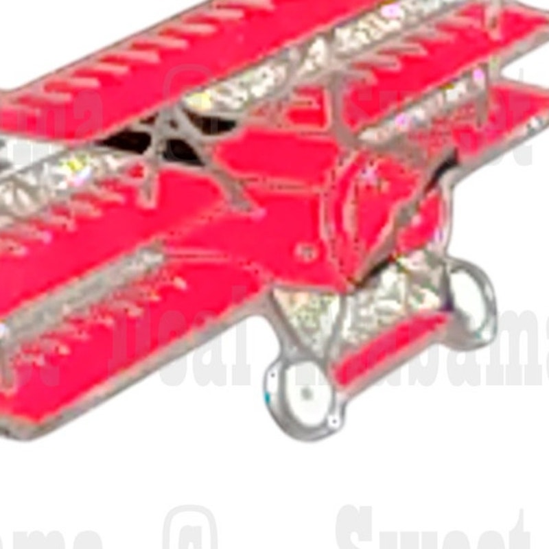 Red Baron German Fokker Triplane Hat, Lapel Collectors Pin 1-1/8"W x 5/8"H