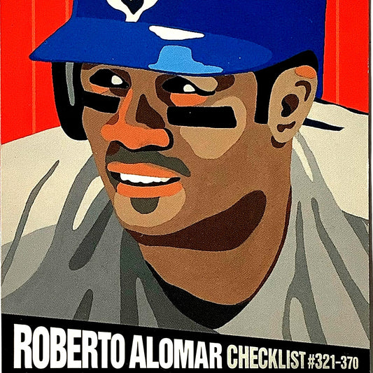 1994 Upper Deck Collector's Choice, Roberto Alomar Checklist #321-370, #321, NM+