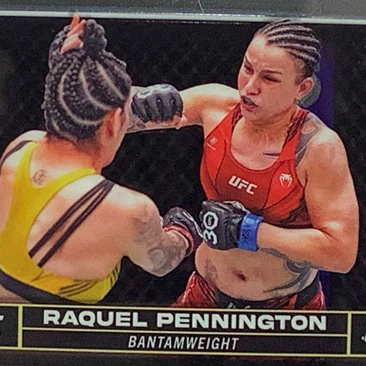 Raquel Pennington, UFC Bantemweight, Card 160, 2024 Topps Chrome UFC, NM+