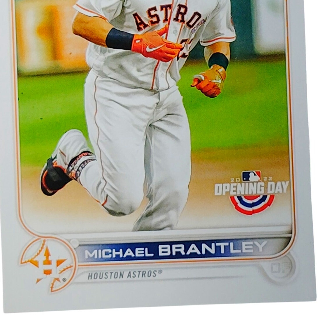 2022 Topps Opening Day #49 Michael Brantley Houston Astros Outfielder - VG/EX
