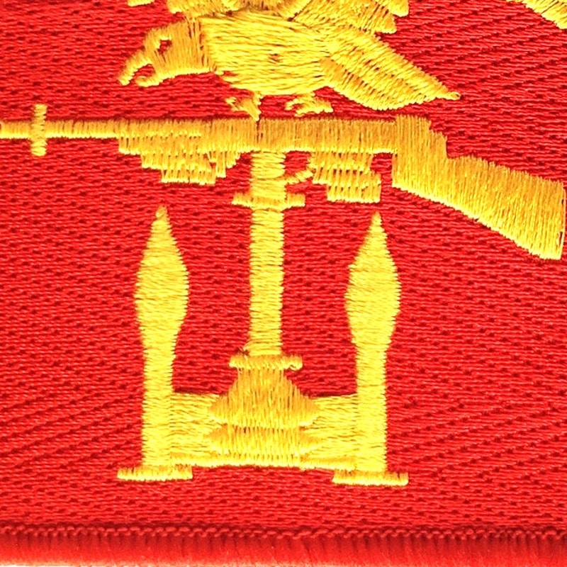 US Navy Amphibious Forces Novelty Patch WWII Eagle Anchor 3‑1/4" × 2‑3/4" Sew‑On