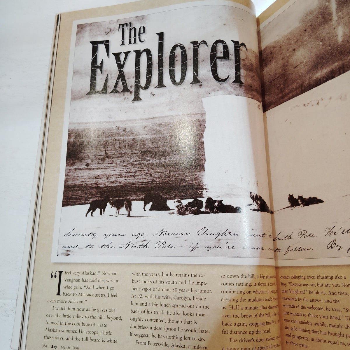 Delta Sky In-Flight Magazine - March 1998 - Charleston & Travel