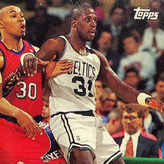Xavier McDaniel, Boston Celtics, 1993 Topps Collector's Card 313, EXC