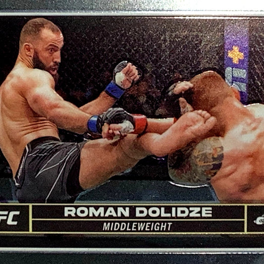 Roman Dolidze, UFC Middleweight, Card 167, 2024 Topps Chrome UFC, NM+