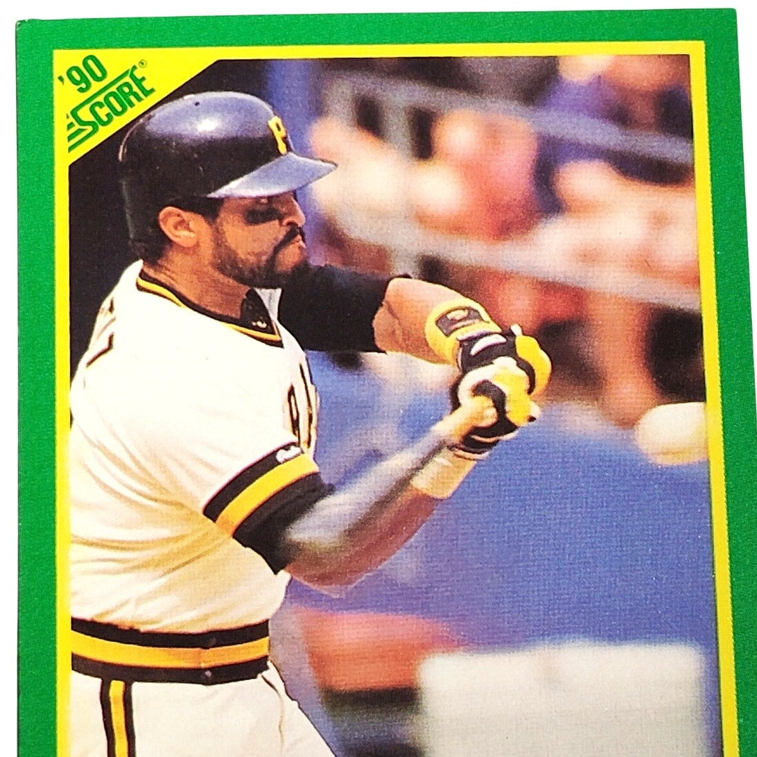 1990 Score Junior Ortiz Card No. 143 Pittsburgh Pirates C EX
