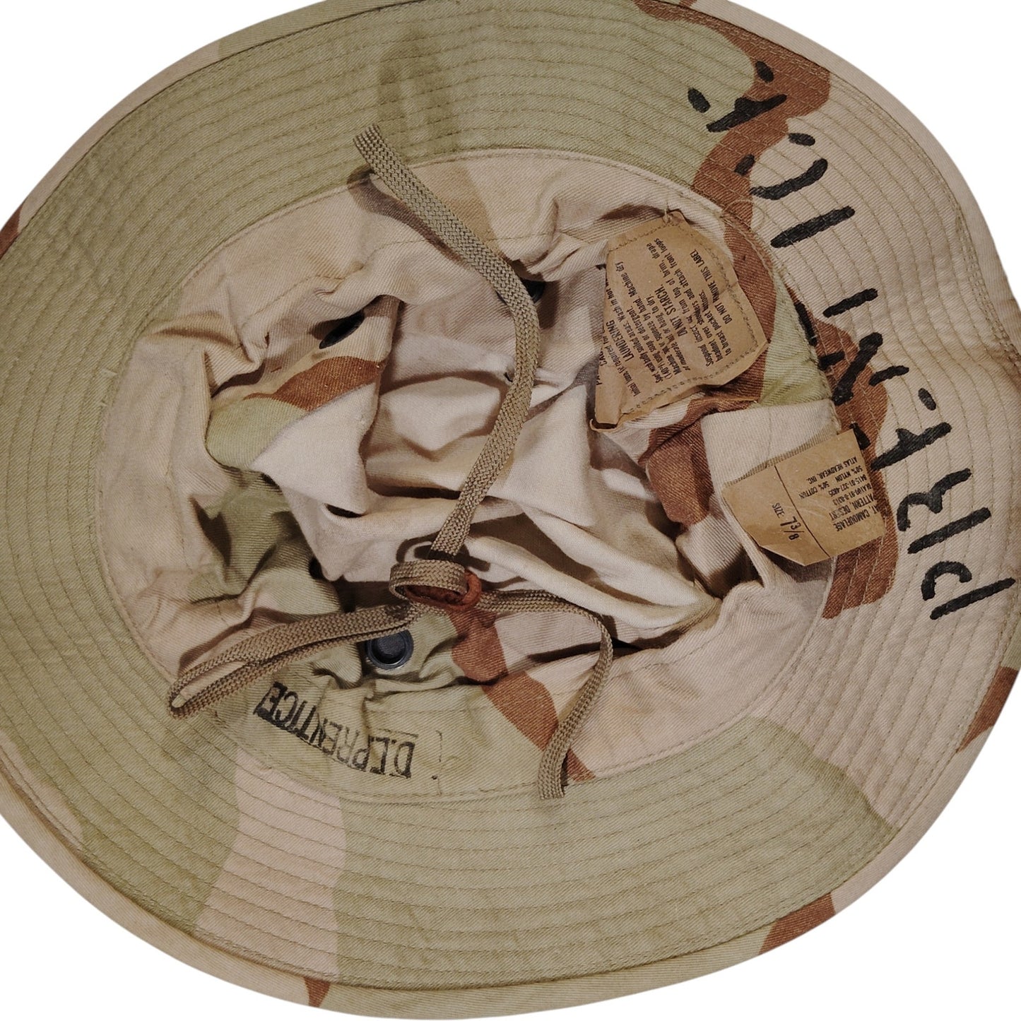 1991 Desert Camouflage Boonie Hat, Atlas Headwear Inc., EUC