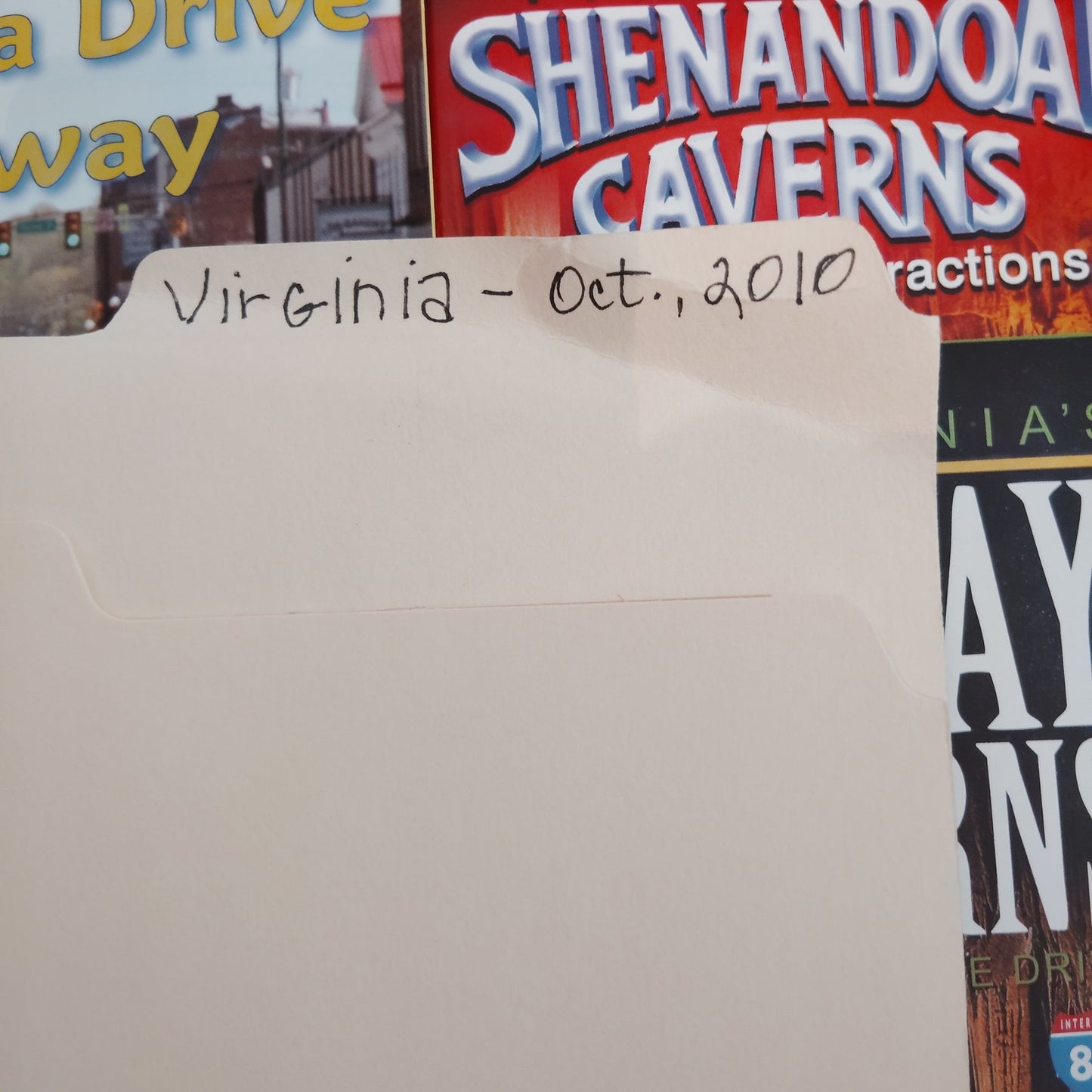 Vintage Virginia Travel Brochures & Guides - Ephemera Lot from 2010 Estate
