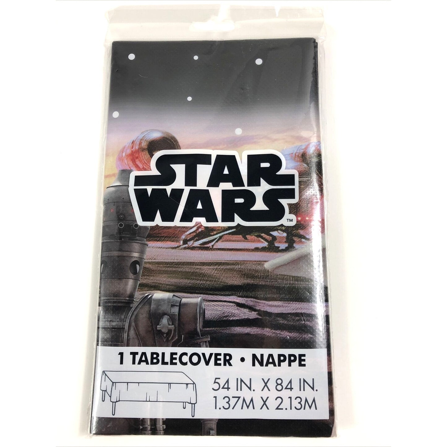 Star Wars Mandalorian Baby Yoda Party Table Cover 54×84 in Disposable