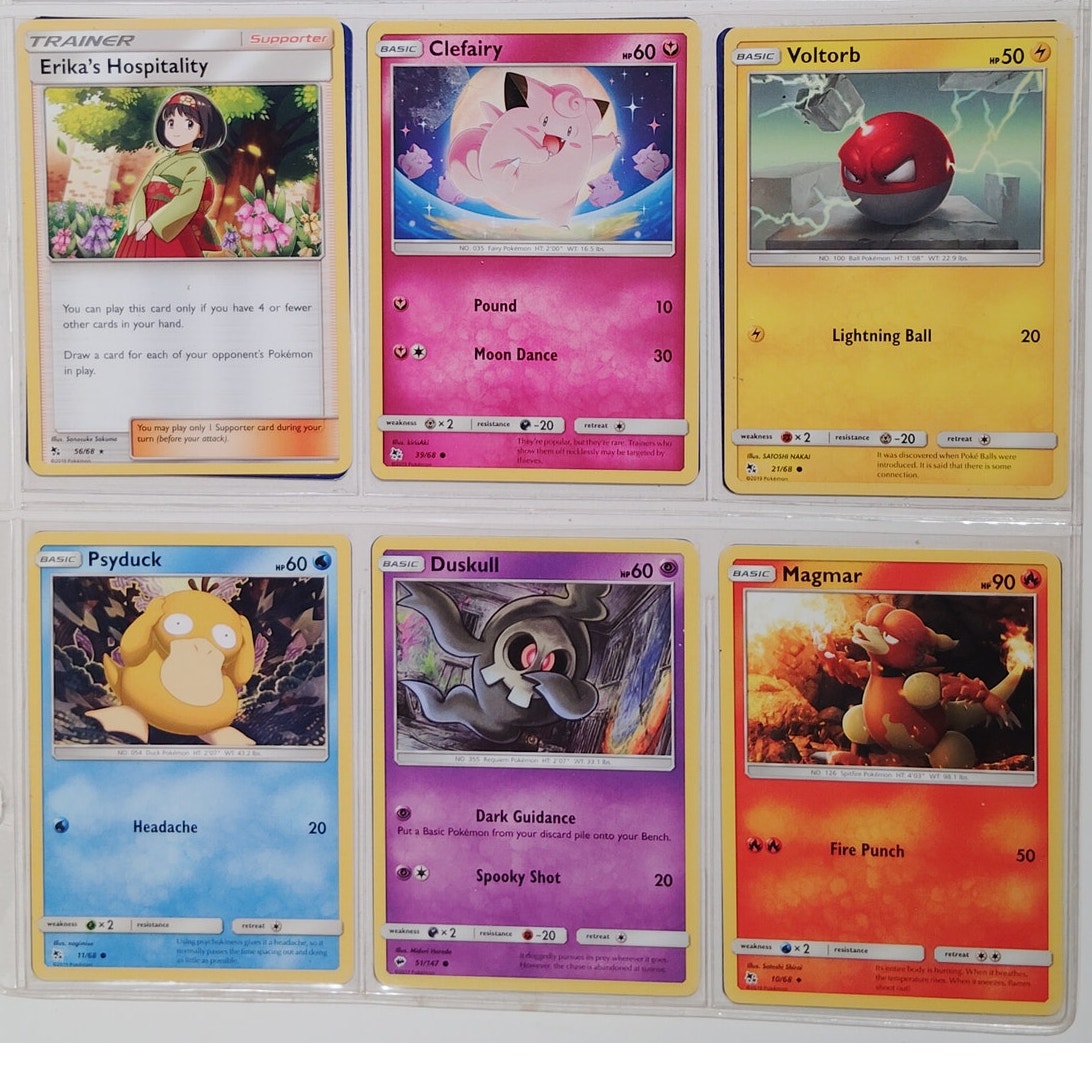 18 Random Pokémon Cards Pictured, Actual Photos Provided