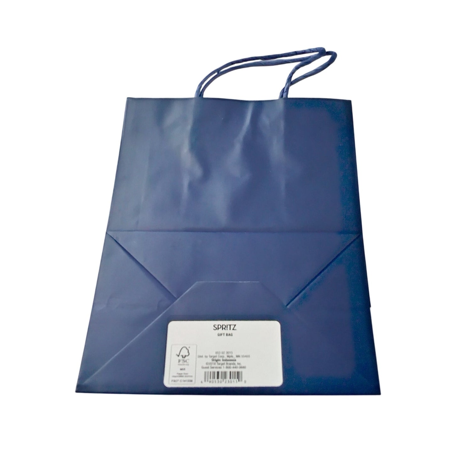 Spritz Small Gift Bags – Navy – 8‑Pack – 9‑3/4" × 7‑3/4"