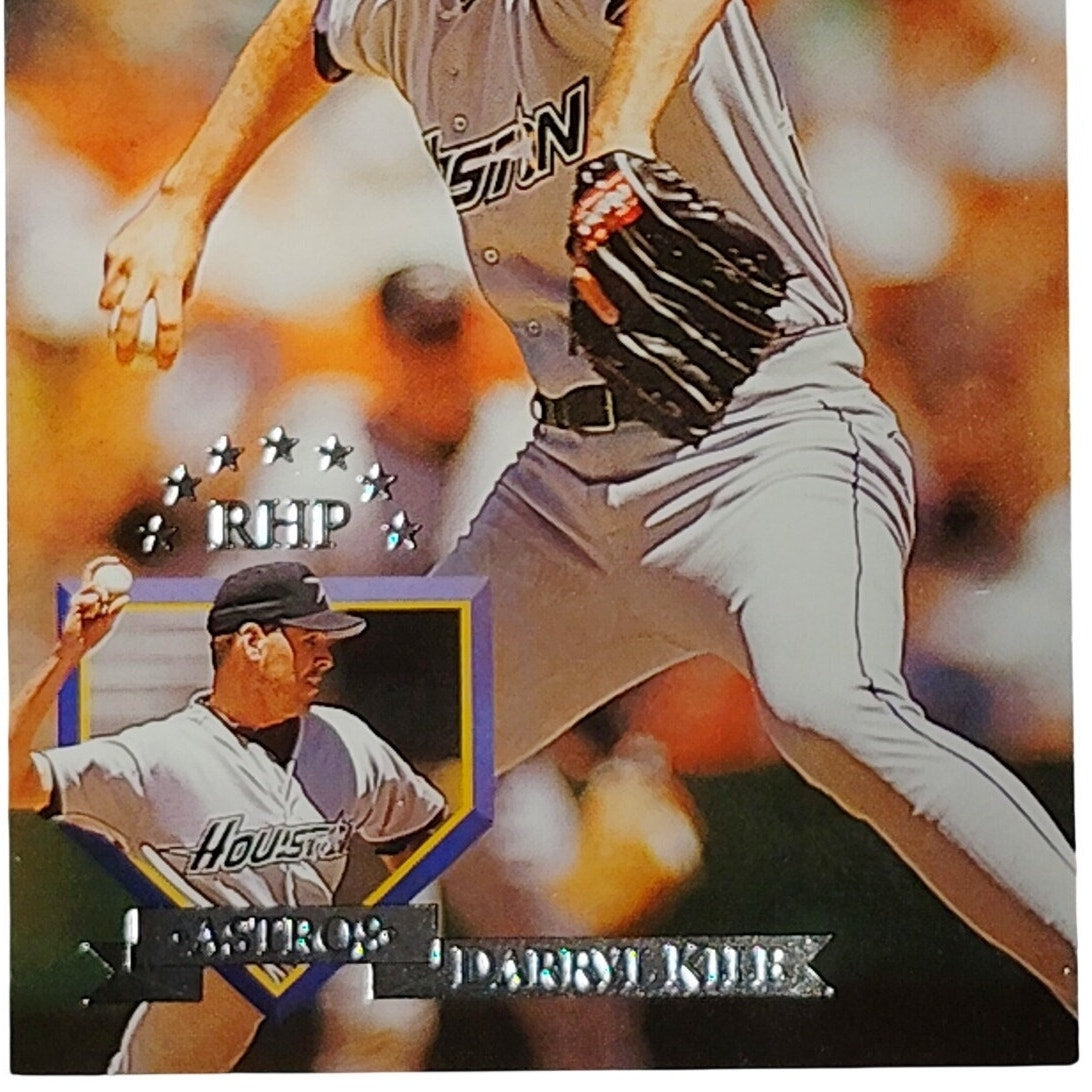 1995 Donruss Darryl Kile #398 Houston Astros Pitcher Action Shot VG/EX