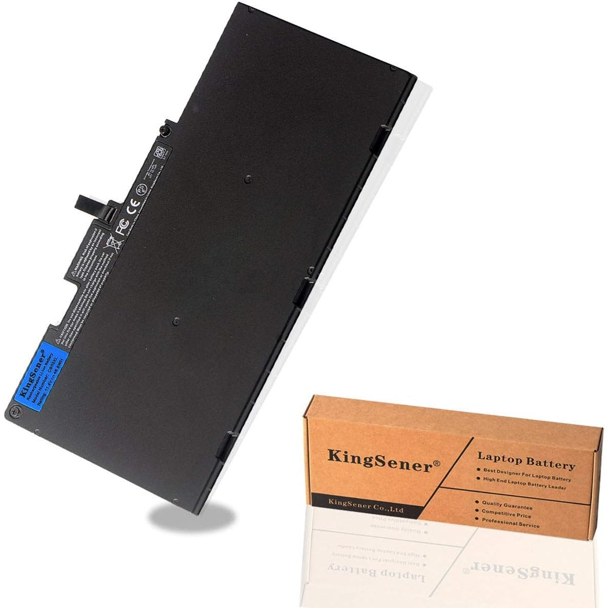 KingSener CS03XL 11.4V 46.5WH Laptop Battery For Elitebook, ZBook's Listed