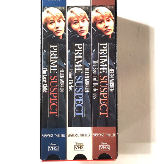 Prime Suspect Series 4 VHS Box Set 1997 Helen Mirren Crime Drama