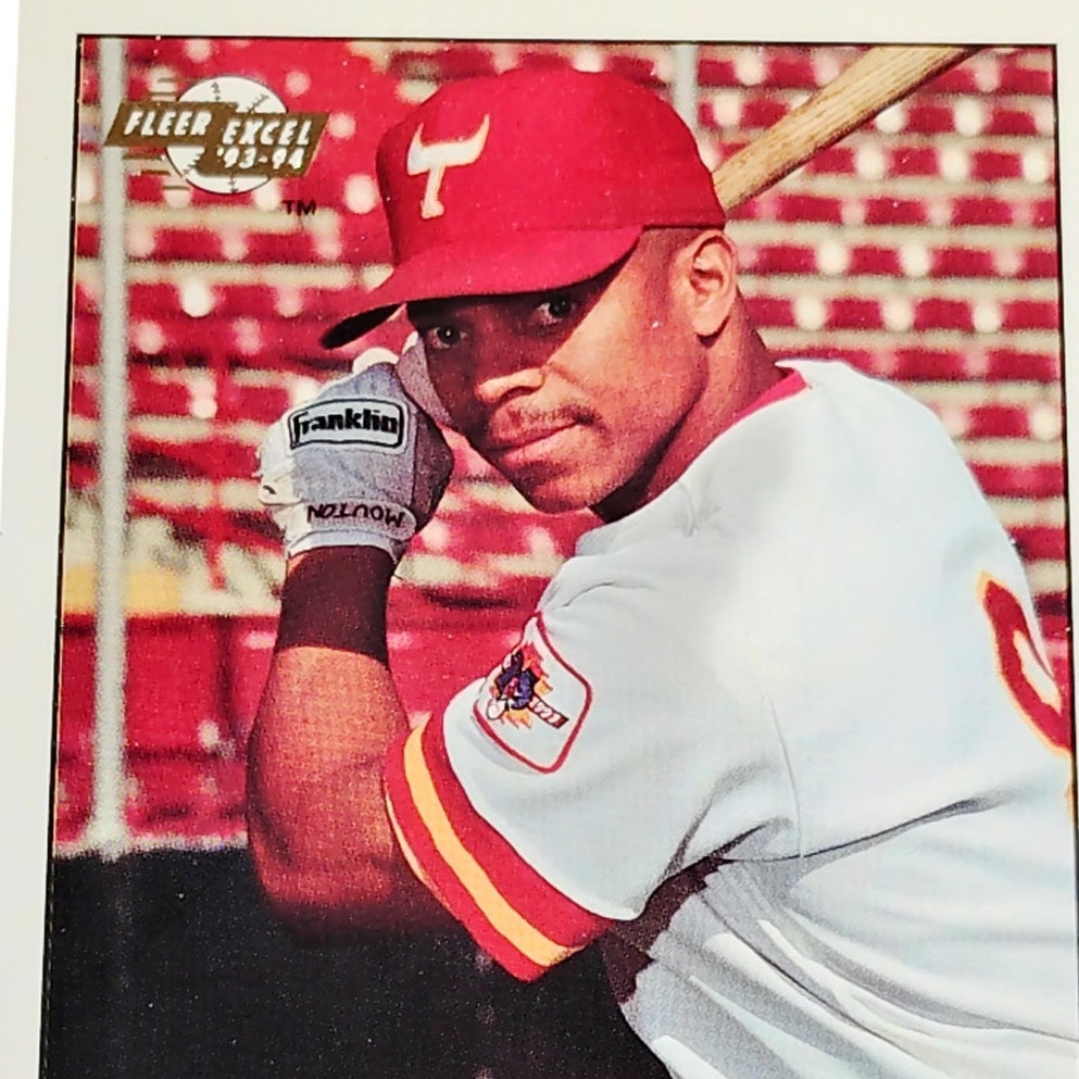 James Mouton, Tucson Toros, No. 206,  93-94 Fleer Excel Minor Leagues