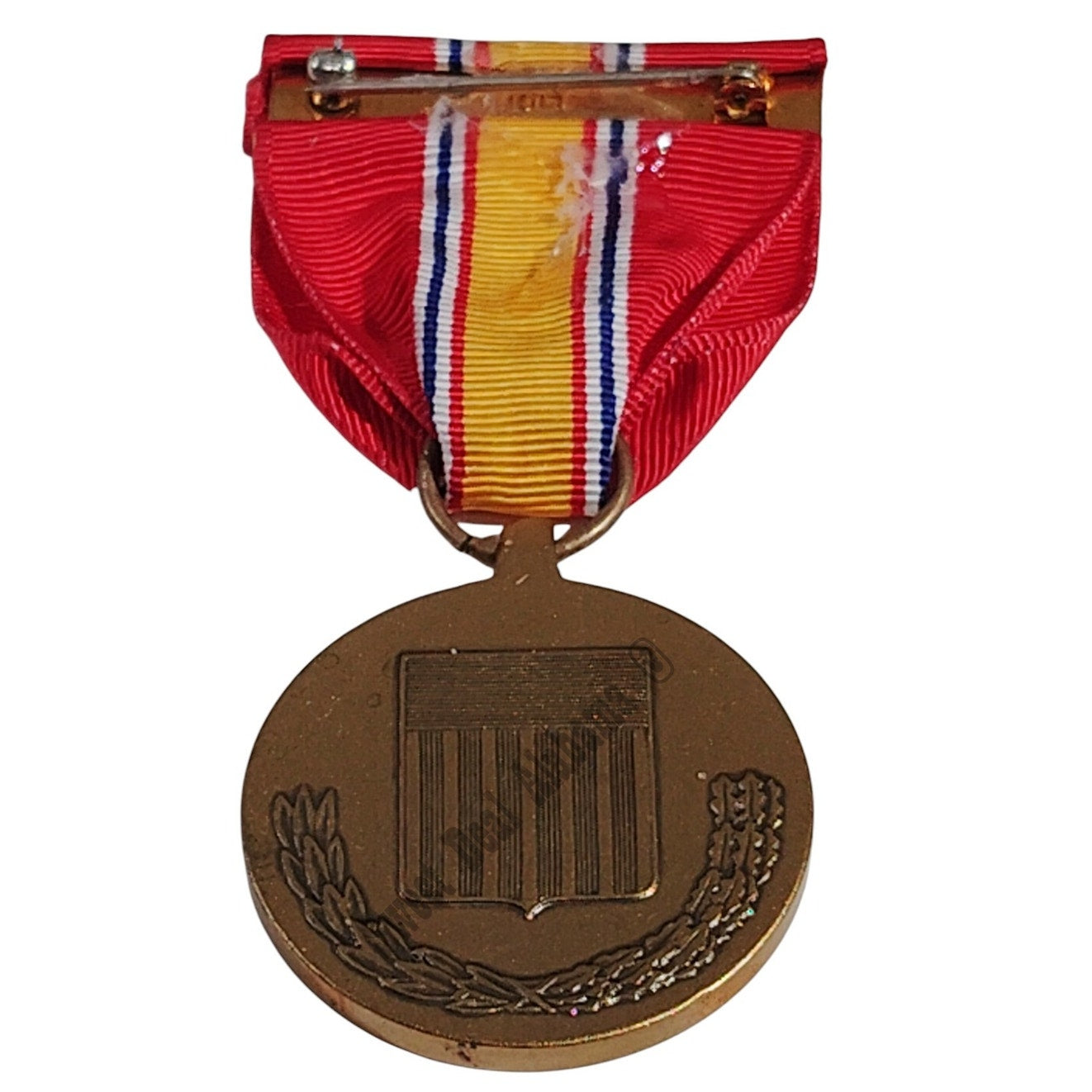 National Defense Service Medal w/ Pinback, 1-1/4"D Medal x 3"H Overall