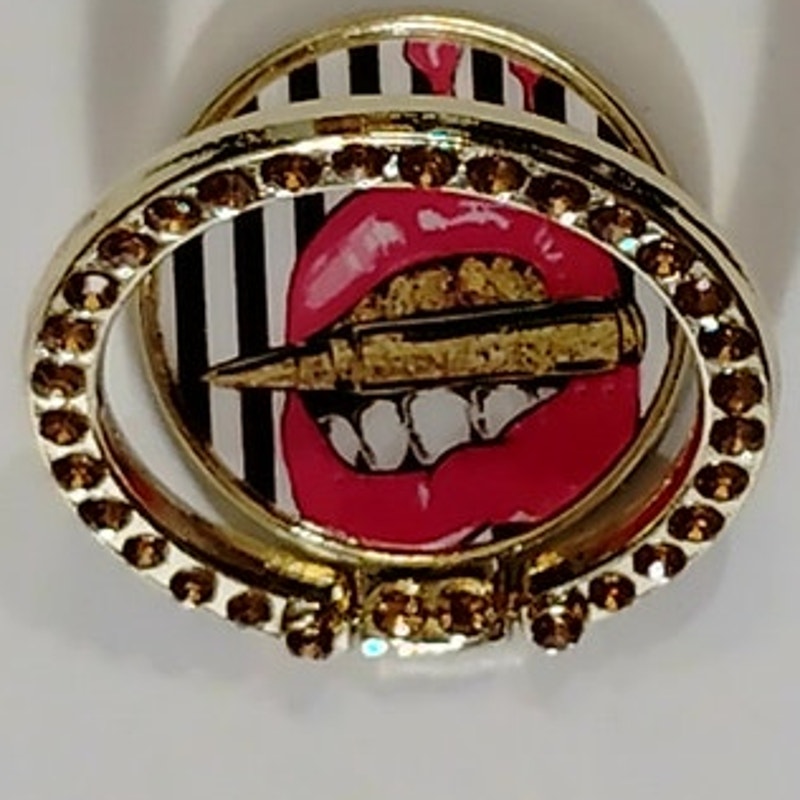 Lips Design For Samsung Galaxy S22 Ultra Case, Shockproof Cover w/ Stand – 6.8"