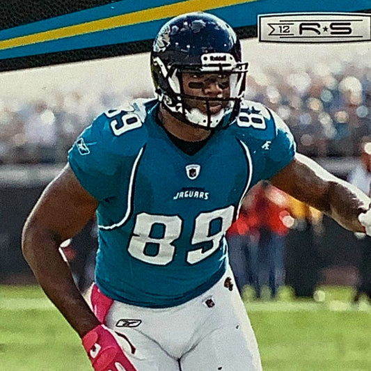 Marcedes Lewis, Jacksonville Jaguars, NFL 2012 Panini RS Card 89, VG