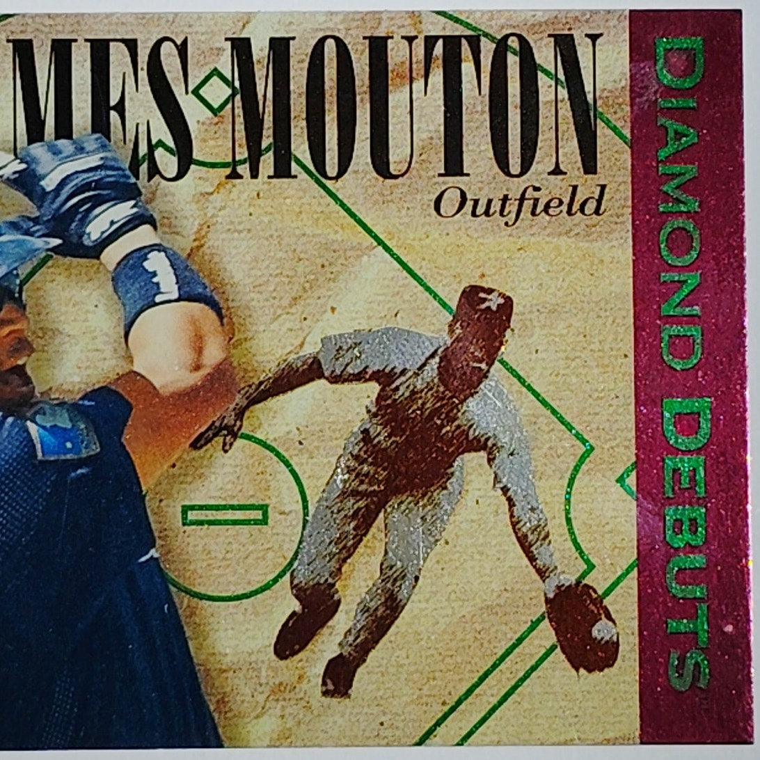 1994 Upper Deck James Mouton #518 Houston Astros Outfield Diamond Debuts - VG/EX