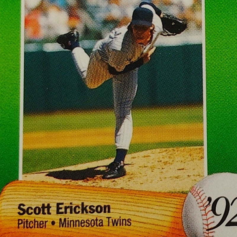 1992 French’s Mustard Scott Erickson John Smiley #5 MLB Baseball Card NM