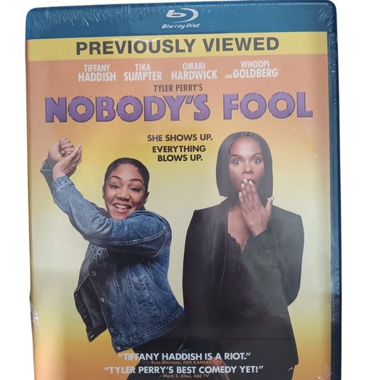 Title Nobody's Fool – Blu-ray, 2018 Comedy, Previously Viewed Label, Sealed