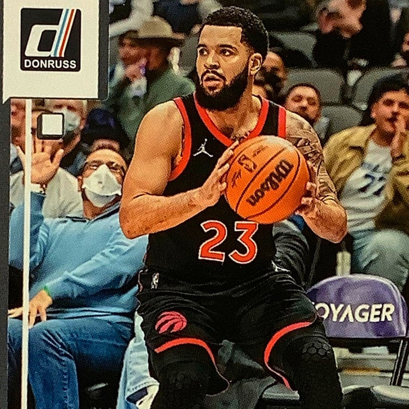 Fred VanVleet, Card #24, Toronto Raptors, 2022-23 NBA Panini Donruss