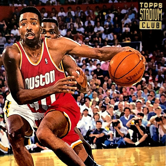 Kenny Smith, Houston Rockets, 1993 Topps Stadium Club Collector's Card 132, EXC