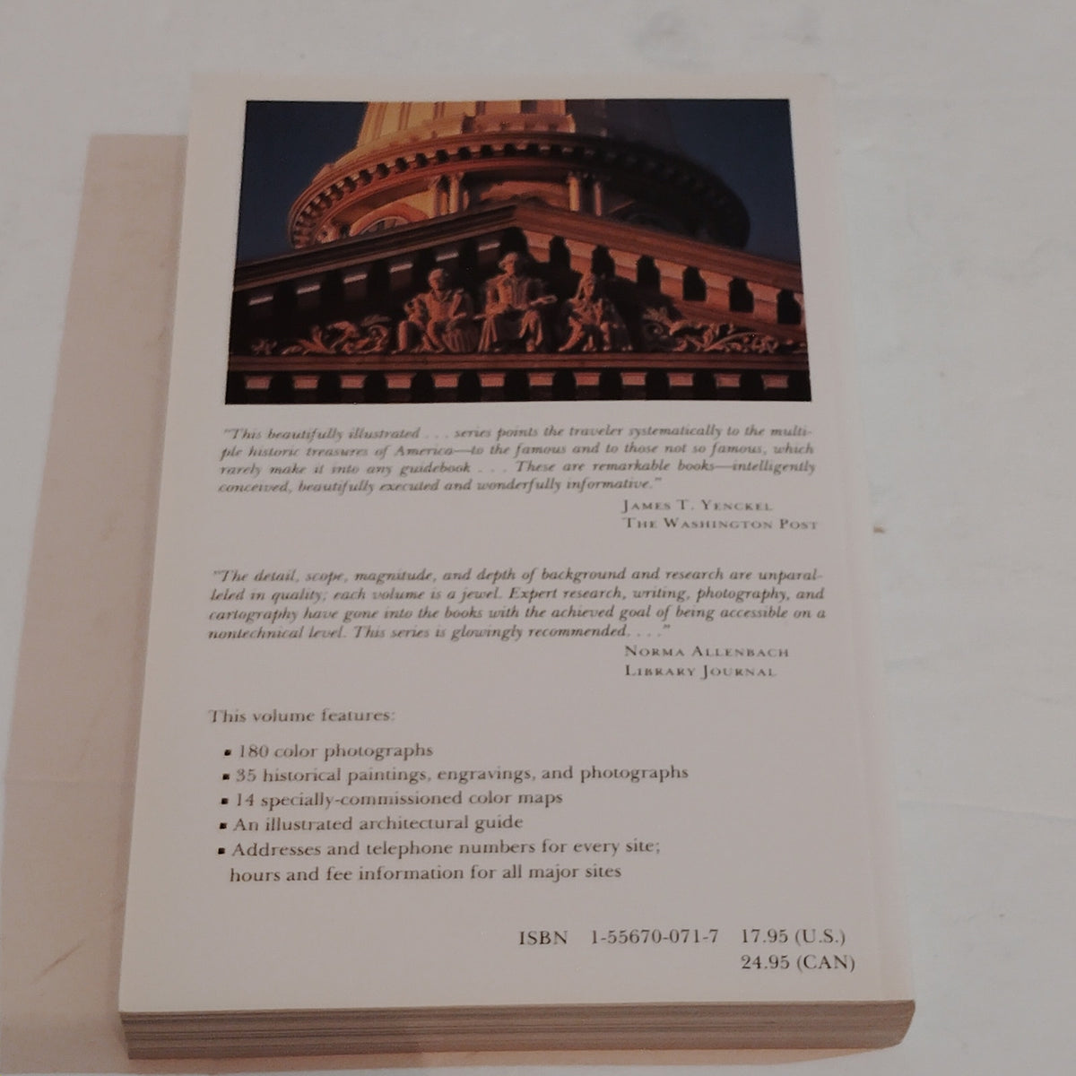 Smithsonian Guide to Historic America: The Great Lakes States 1989 Softcover