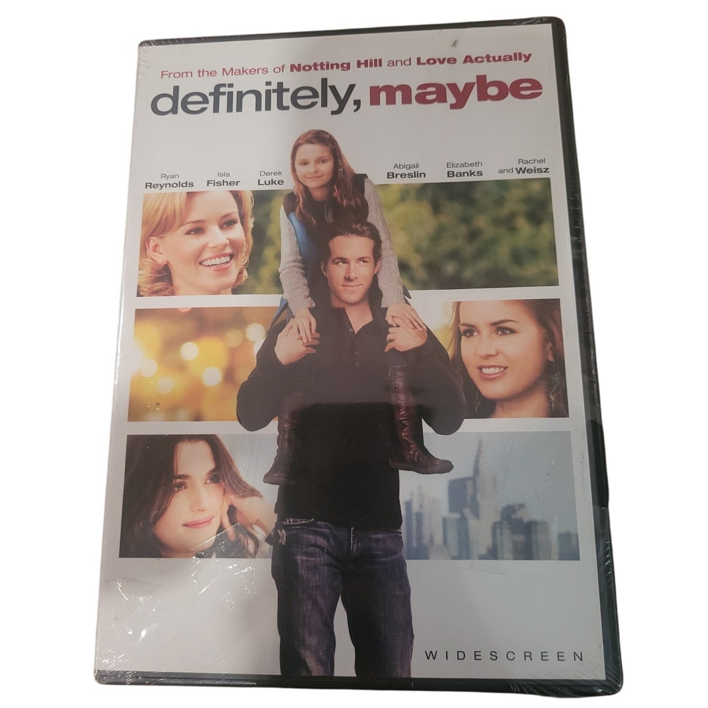 Definitely Maybe DVD 2008 Romantic Comedy Drama Ryan Reynolds Abigail Breslin