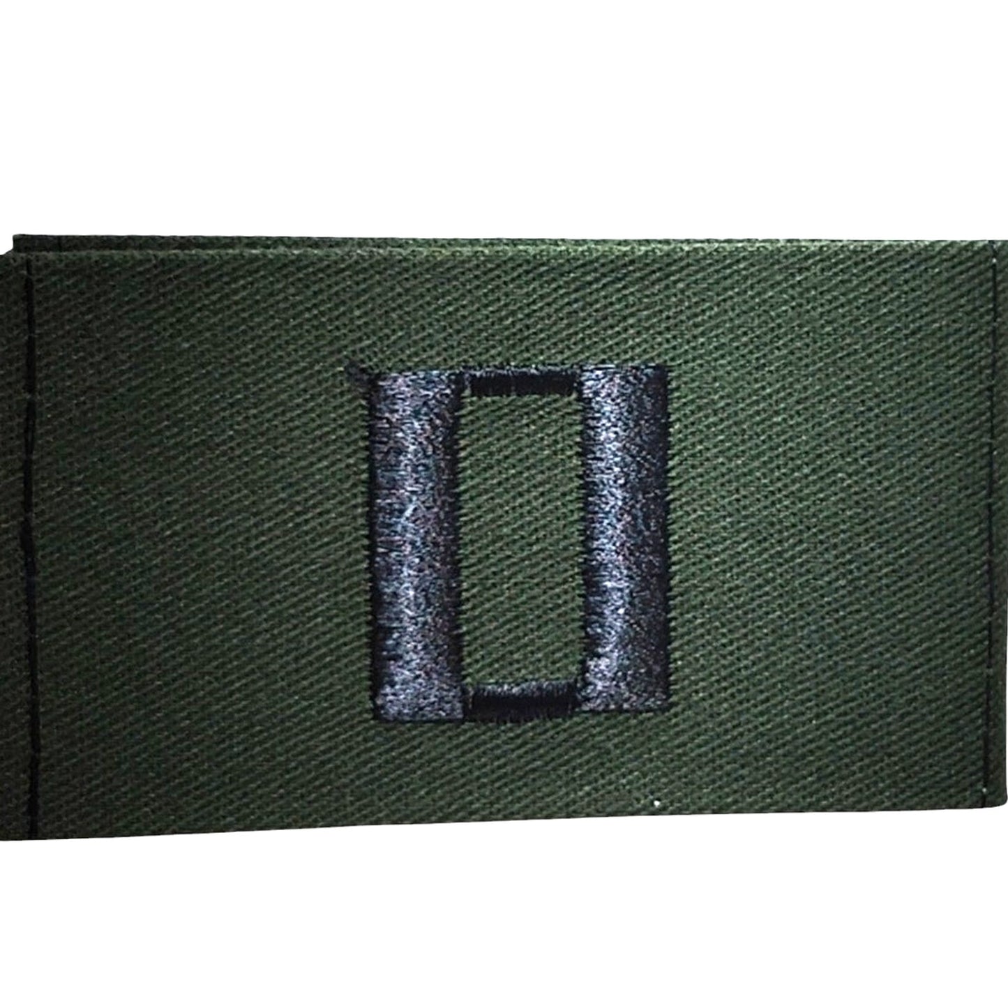 Vanguard USN Collar Devices Subdued Embroidered Senior Lieutenant ODG Sew-On
