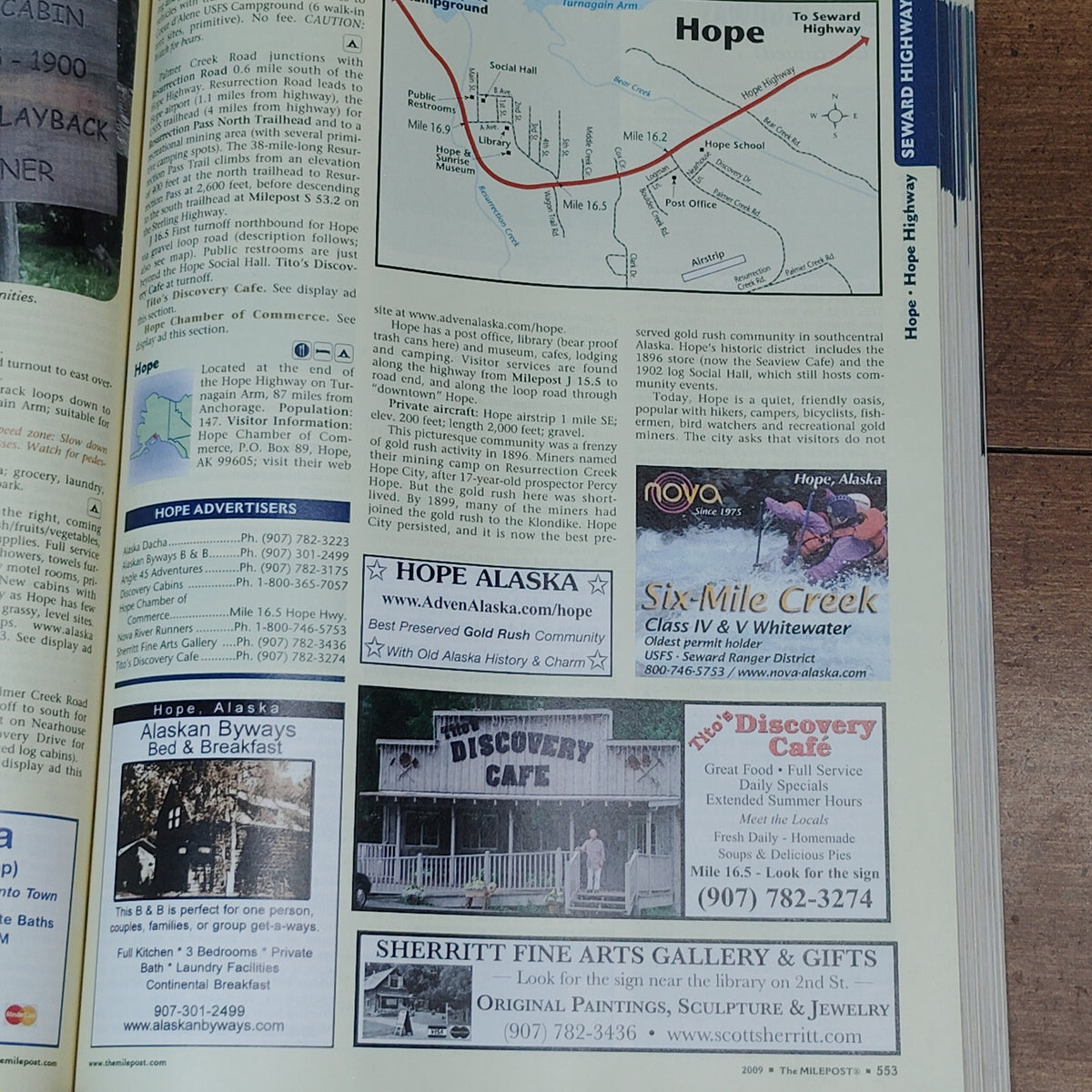 The Milepost 2009 Alaska Travel Planner- Iconic Guidebook on Northern Adventures