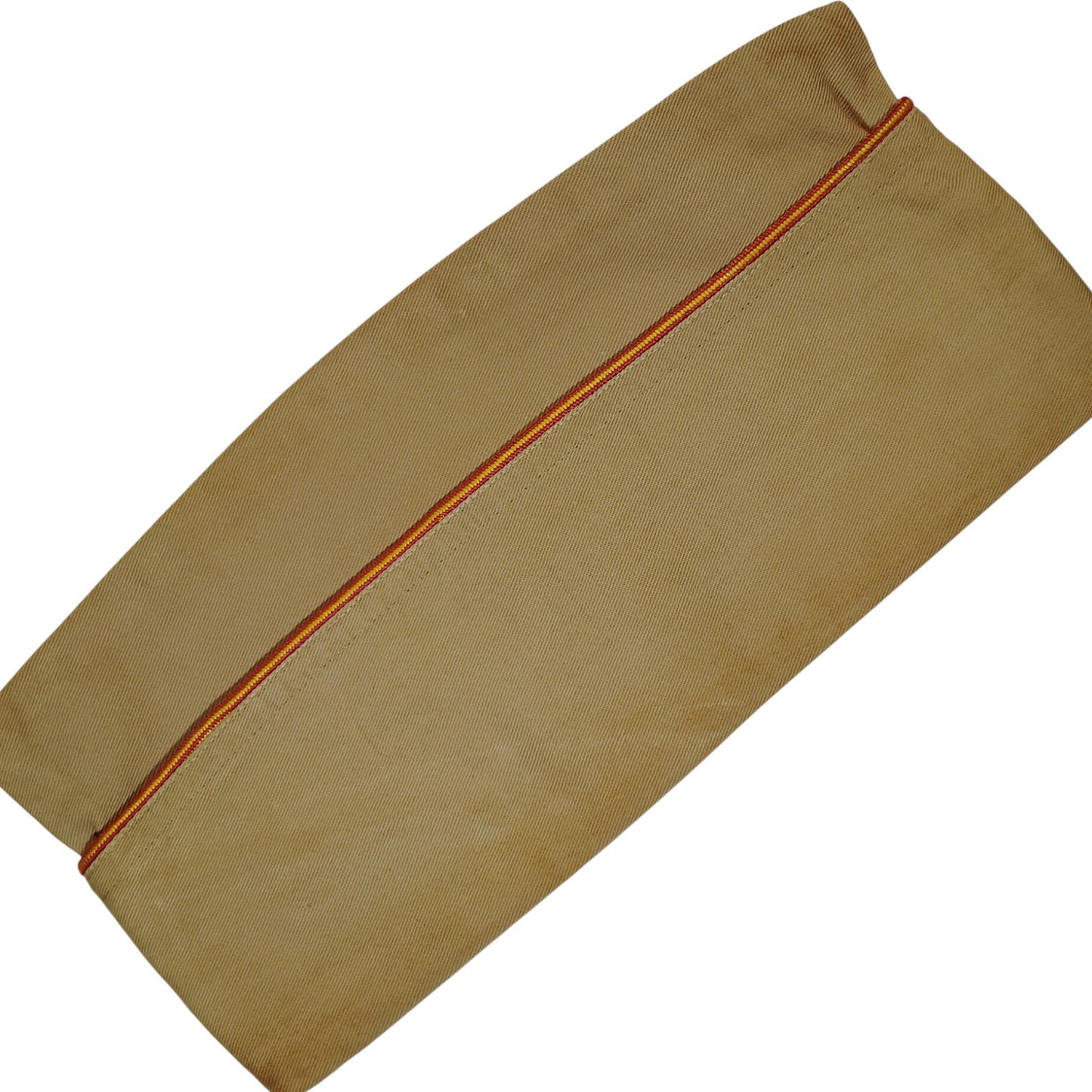 Mid-Century U.S. Overseas Garrison Cap – Red/Gold Piping, 7-1/4, Tag Illegible