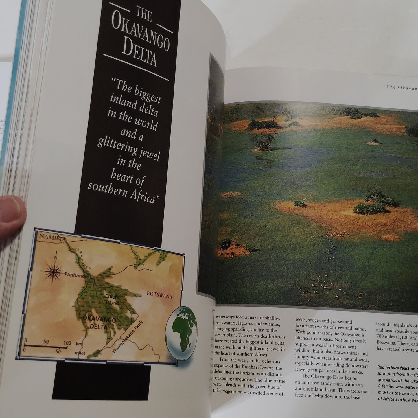 Atlas of Wild Places 1994 Hardcover Nature Photography Book 11.75" x 9.5"