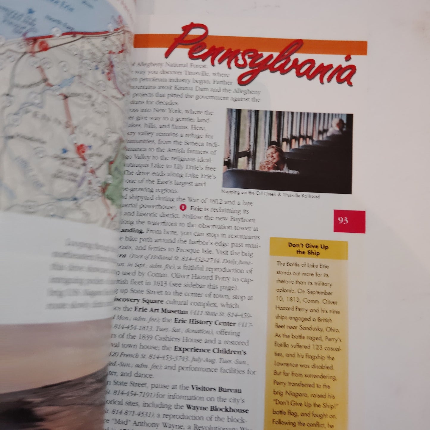 National Geographic Driving Guides America: NY, PA, NJ - 1997 Randall Peffer