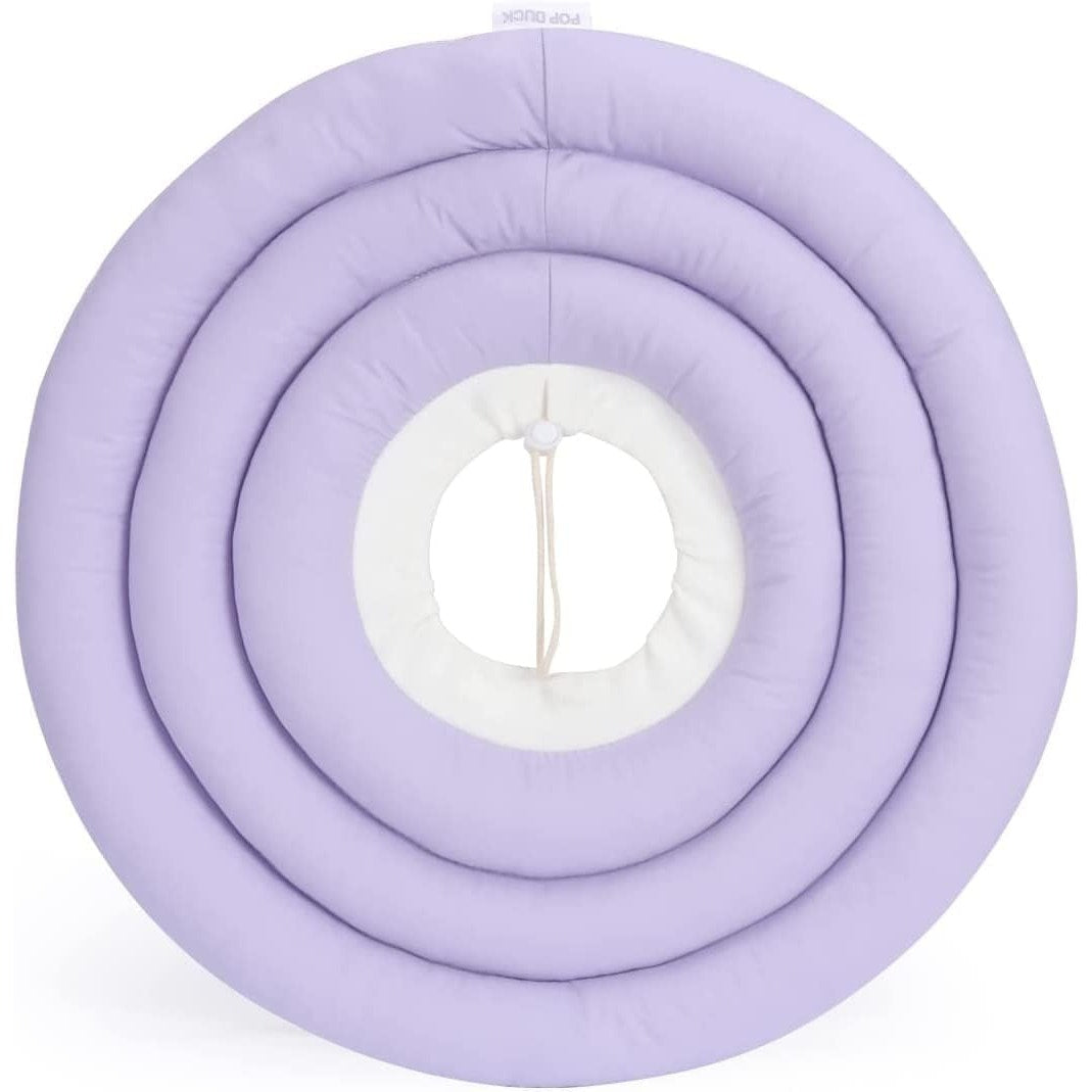 POP DUCK Dog Cone – XL Purple Soft Recovery Collar, Alternative After Surgery