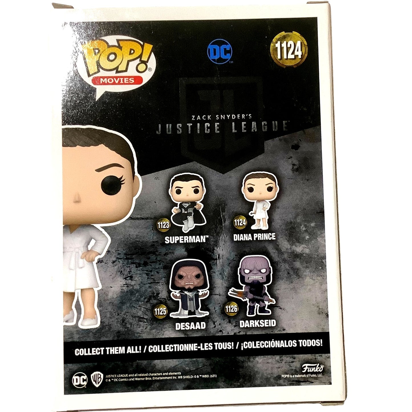 Funko POP! Movies - DC Jack Snyder's Justice League Diana Prince 1124  DRM210527