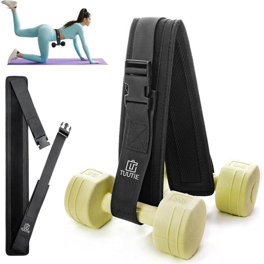 Hip Thrust Belt Adjustable Ergonomic Glute Activation Safe Weight Distribution Versatile Training