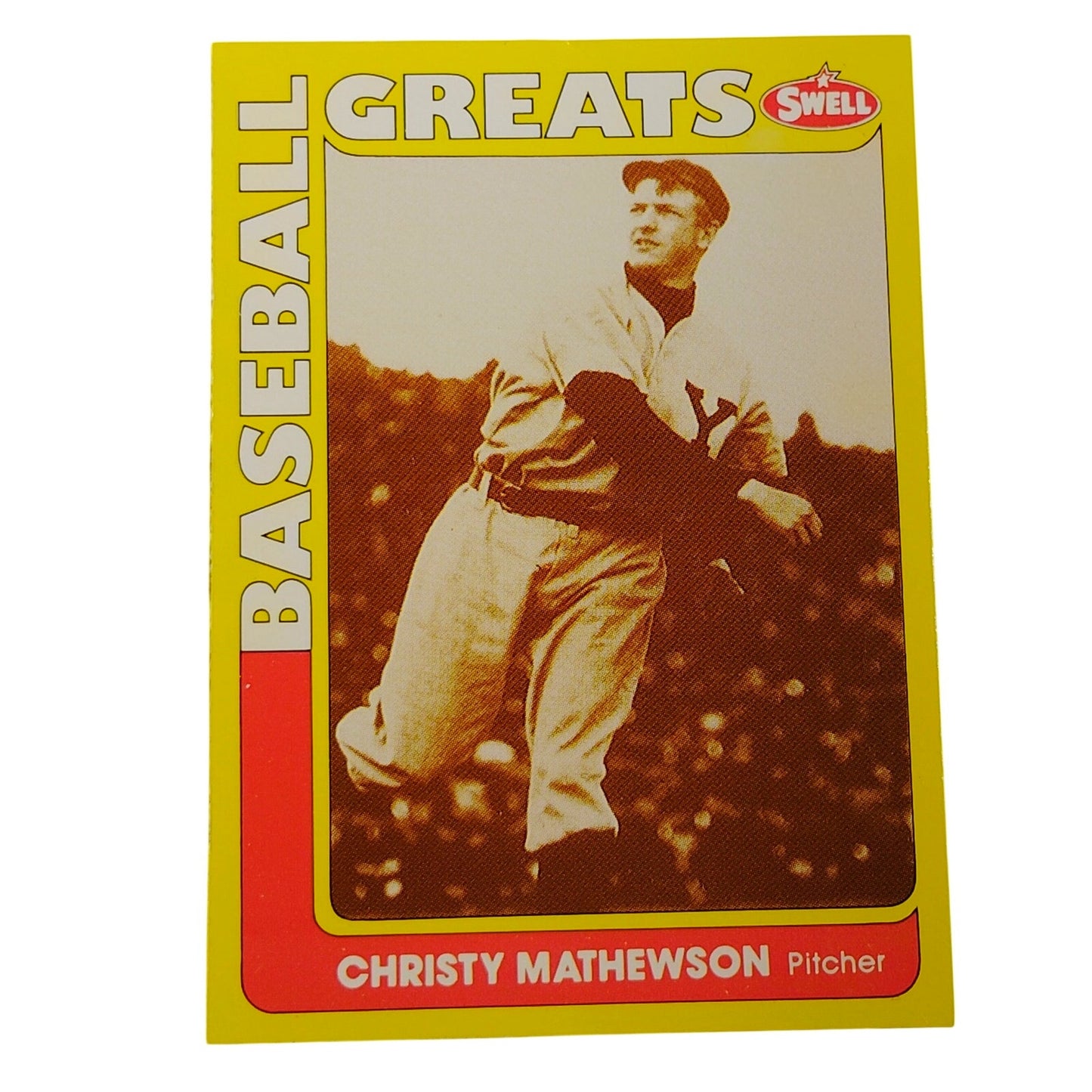 1991 Swell Baseball Greats Christy Mathewson #141 New York Giants Pitcher NM